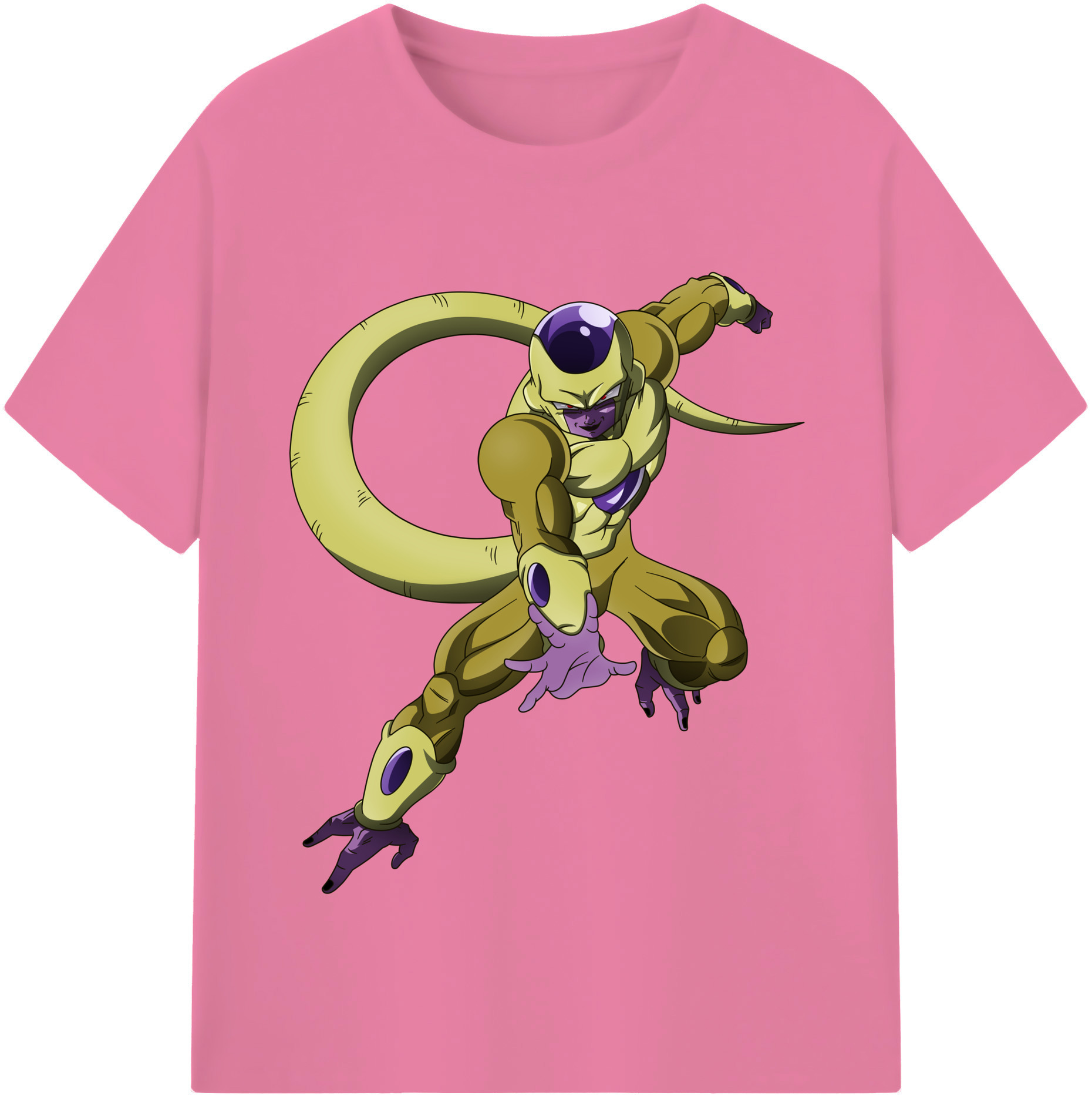 （画像用） ドラゴンボール フリーザ DRAGON BALL Frieza 綿100％半袖Tシャツ（フロントプリント）